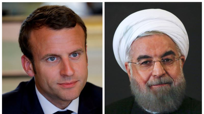 مکرون در تماس تلفنی با روحانی از ایران خواست در برجام بماند
