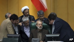 رئیس مجلس شورای اسلامی و شماری از نمایندگان