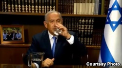 ویدئو نخست‌وزیر اسرائیل پس از به اشتراک گذاشتن در صفحه فیس‌بوک «اسرائیل به فارسی» بیش از ۱۵ هزار بار دیده شد.