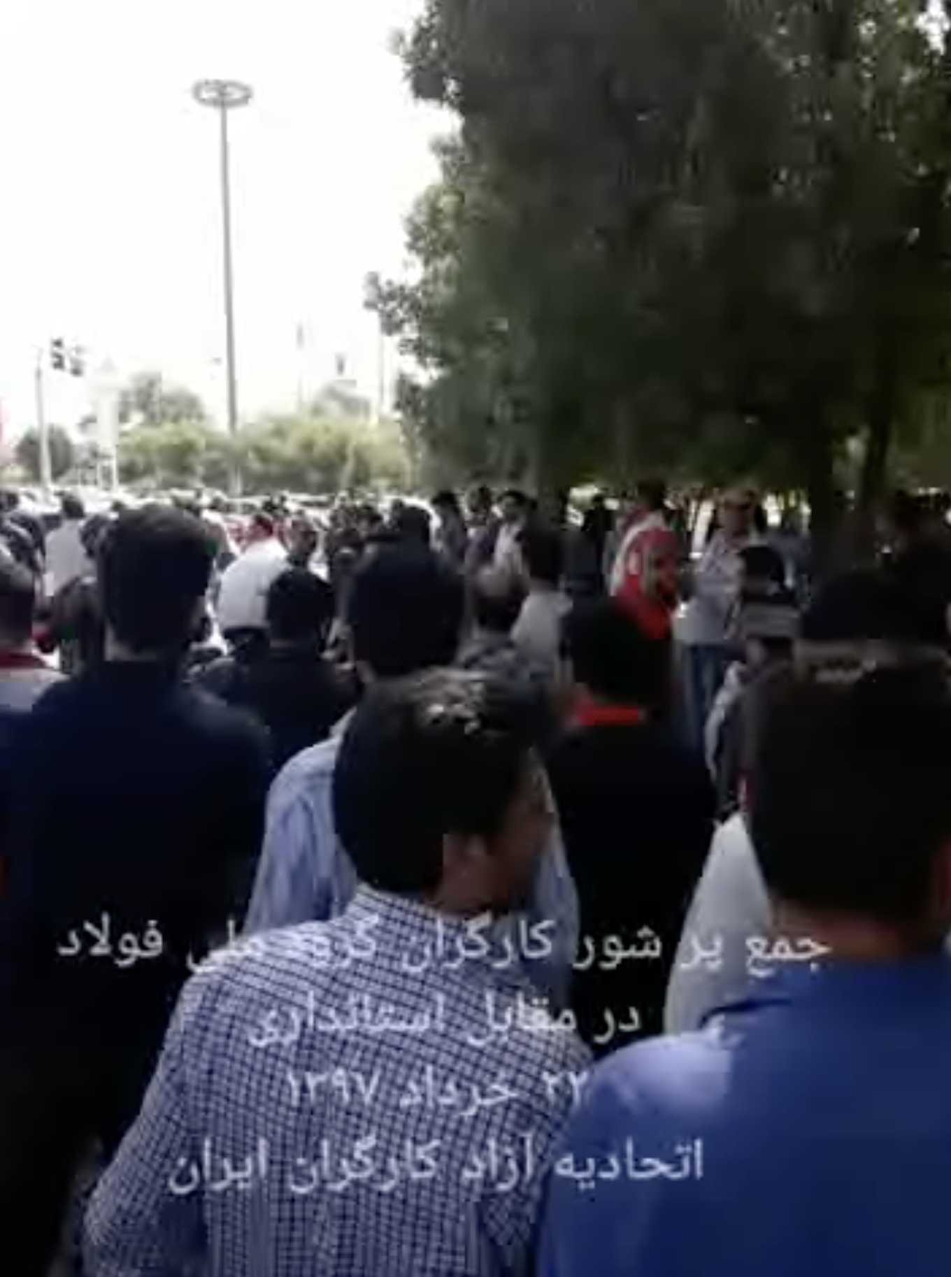 اعتراض پرشور کارگران فولاد اهواز به دستگیری گسترده همکارانشان – اسامی ۳۲ نفر از دستگیرشدگان
