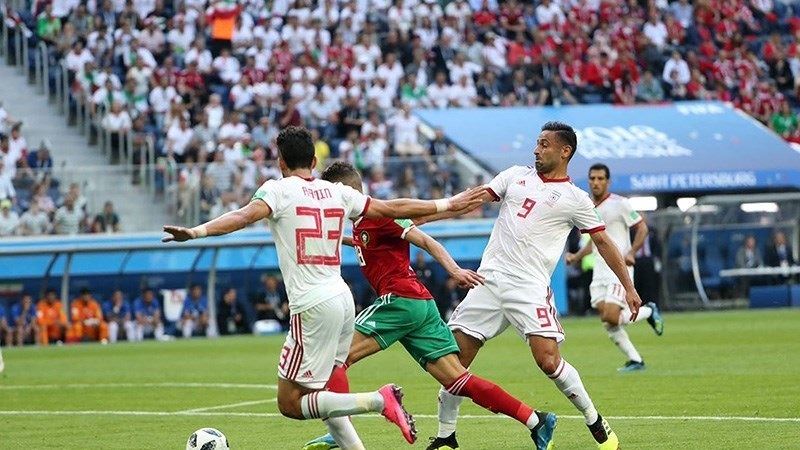 اولین برد ایران با گل به خودی مراکش؛ شادی در وقت اضافه