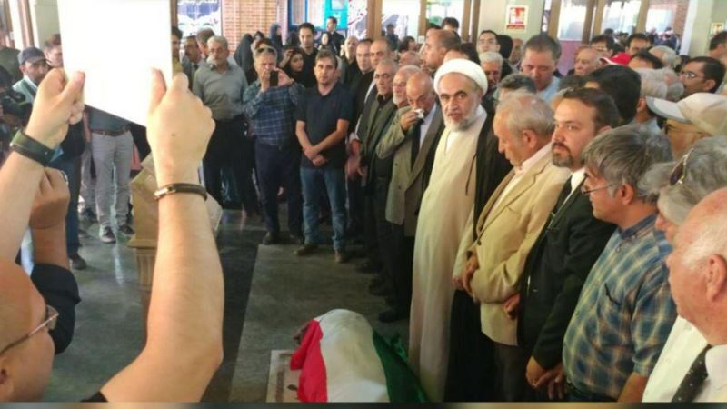 پیکر عباس امیرانتظام بدون تشییع جنازه در تهران، به خاک سپرده شد