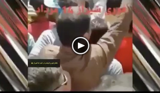 راهکار شماره ۱۳ خاتمی: همه باید صدای اعتراض مردم را بشنویم. مردم: توپ تانک فشفشه، آخوند باید گم بشه!