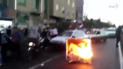 ویدئو تجمع اعتراضی در تهران