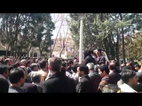 ویدئو سخنرانی یک فرهنگی در تجمع فرهنگیان و مردم اصفهان